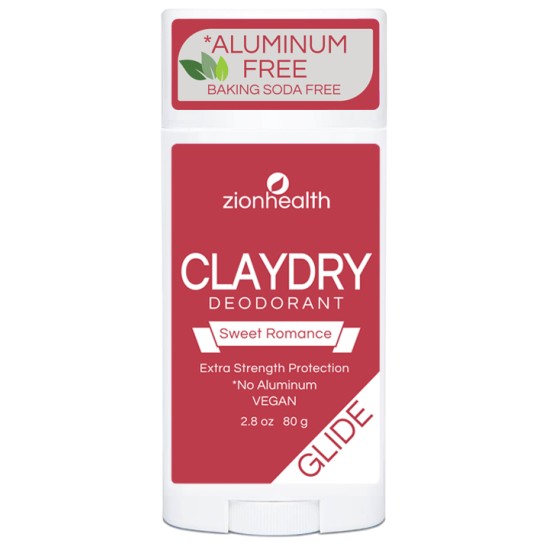 Clay Dry Glide- Sweet Romance Deodorant 2.8 oz image