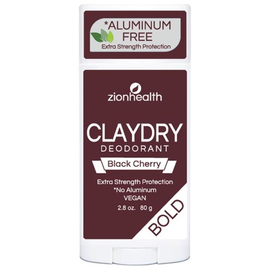 Clay Dry Bold - Black Cherry Vegan Deodorant 2.8oz. image