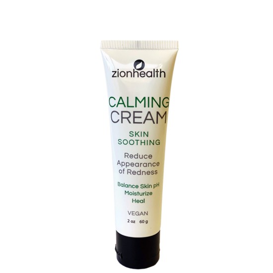 Calming Cream - Relief for Sunburn, Red Skin, Shave Irritation, 2oz. image