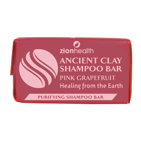 Ancient Clay Shampoo Bar - pink grapefruit 1 oz image