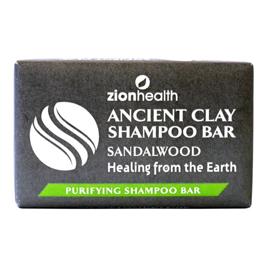 Ancient Clay Shampoo Bar - Sandalwood 6 oz image