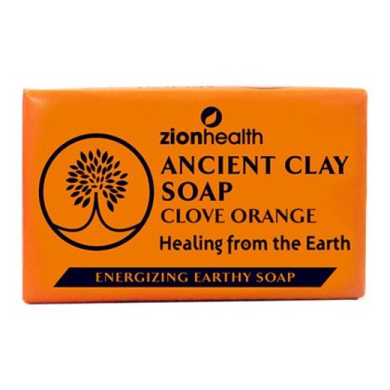 Ancient Clay Soap - Clove Orange 6oz. image