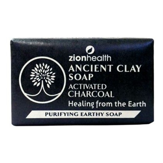 Ancient Clay Soap- Charcoal - 6oz image