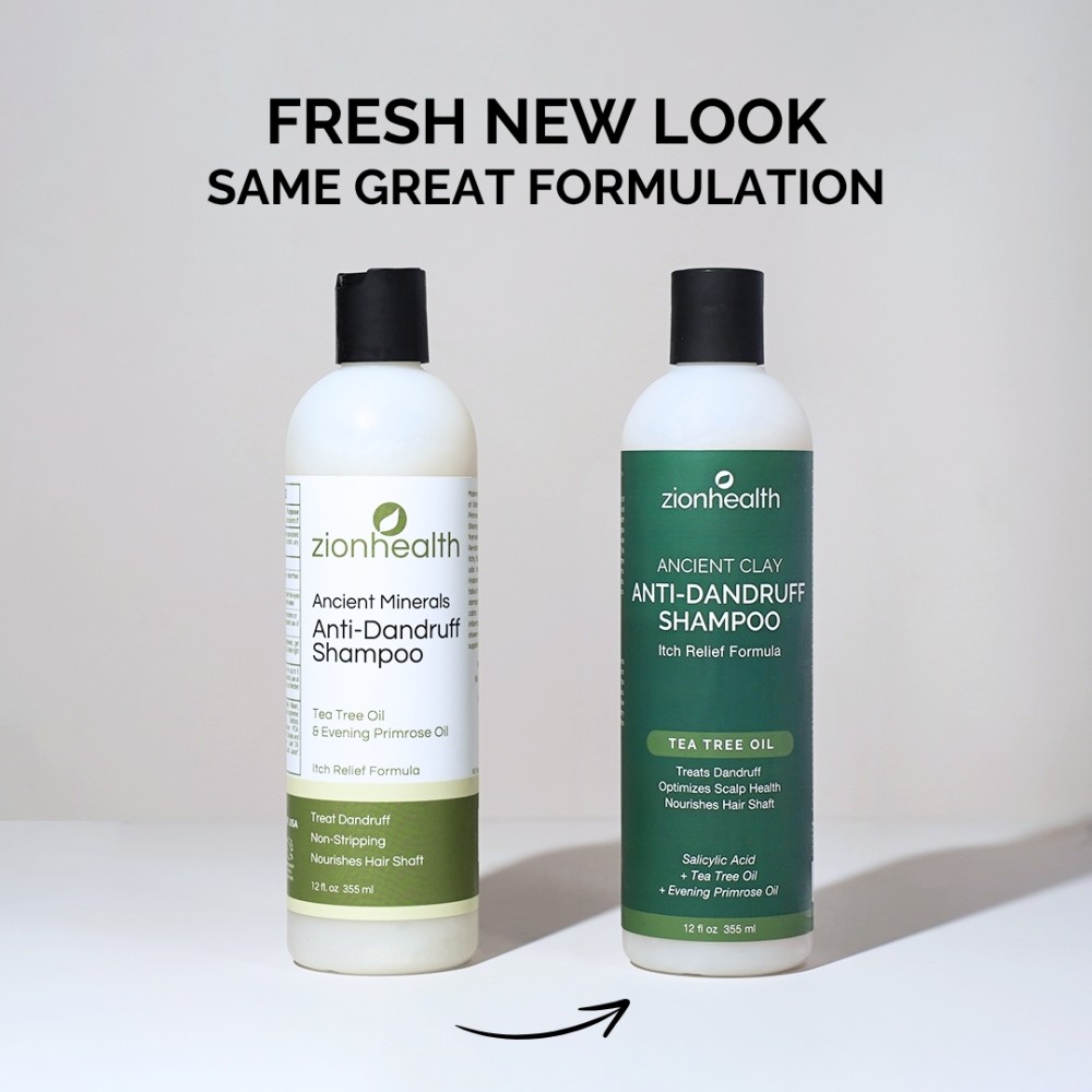 Zion Health Anti-Dandruff Shampoo 12oz image
