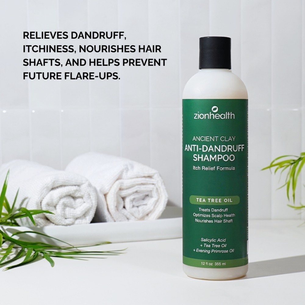 Zion Health Anti-Dandruff Shampoo 12oz image
