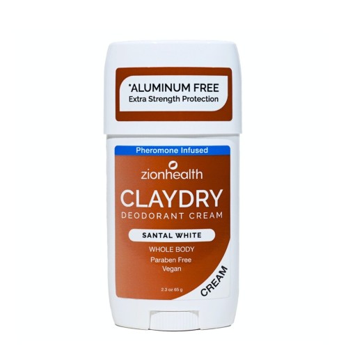 CLAYDRY™ CREAM Whole Body Deodorant - Santal White