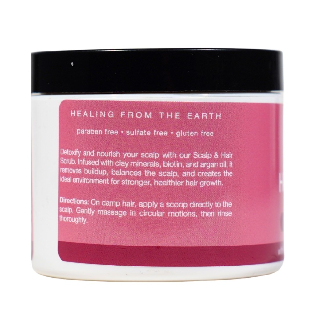Deep Cleansing Scalp & Hair Scrub Sweet Amber