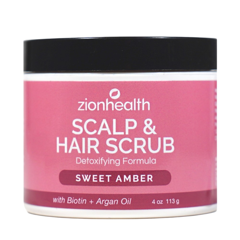 Deep Cleansing Scalp & Hair Scrub Sweet Amber