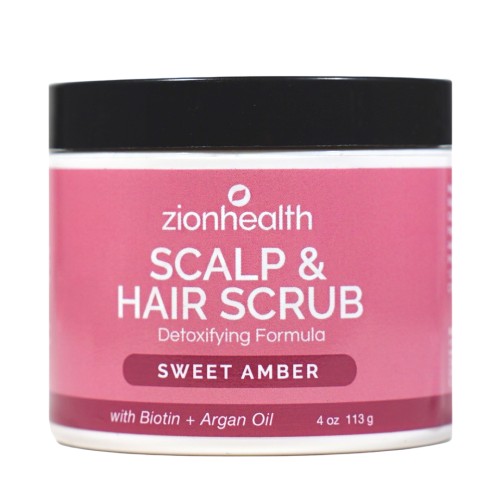 Deep Cleansing Scalp & Hair Scrub Sweet Amber