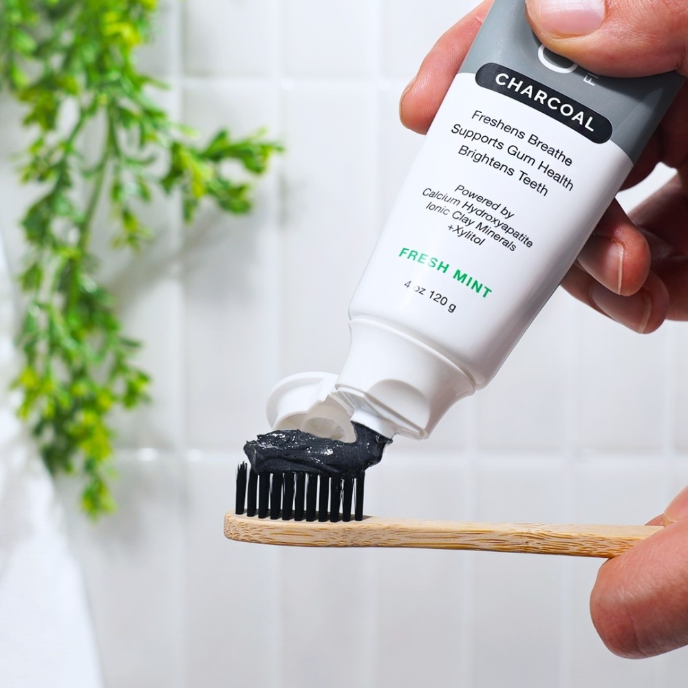 Claybrite Activated Charcoal Toothpaste - 4oz image