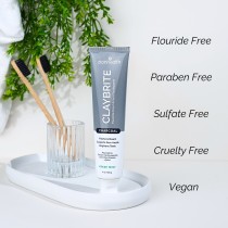 Claybrite Activated Charcoal Toothpaste - 4oz image