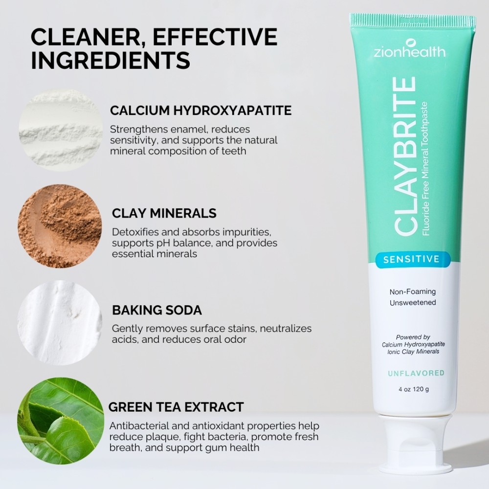 ClayBrite Sensitive Toothpaste image