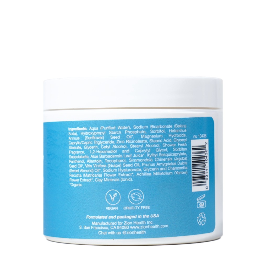 CLAYDRY™ CREAM Shower Fresh aluminum-free whole body deodorant cream 4 oz