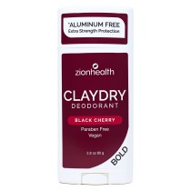 CLAYDRY™ BOLD Black Cherry aluminum-free natural deodorant 2.8 oz