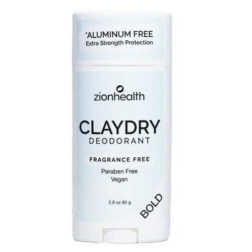 CLAYDRY™ BOLD Natural Deodorant – Fragnance Free
