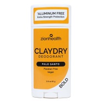 CLAYDRY™ BOLD Palo Santo aluminum-free natural deodorant 2.8 oz