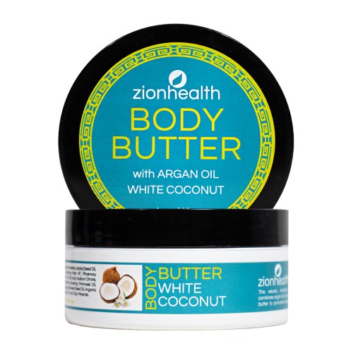 Body Butter with Argan Oil - White Coconut