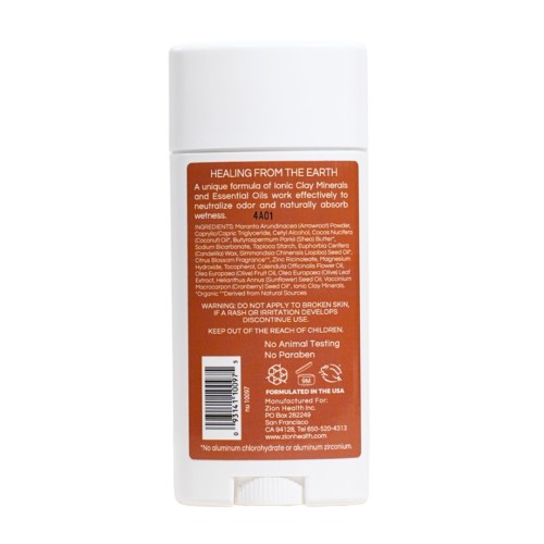 CLAYDRY™ BOLD Natural Deodorant – Citrus Blossom
