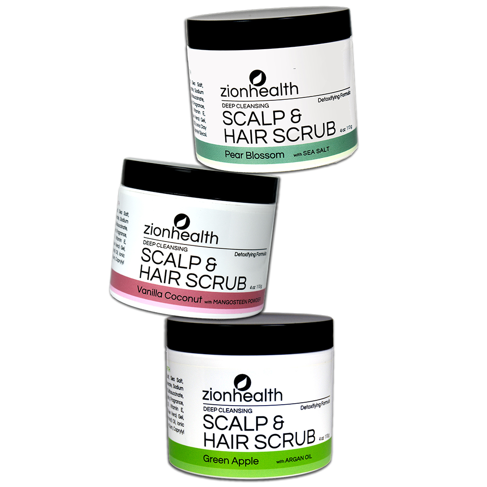 Deep Cleansing Scalp & Hair Scrub Trio image