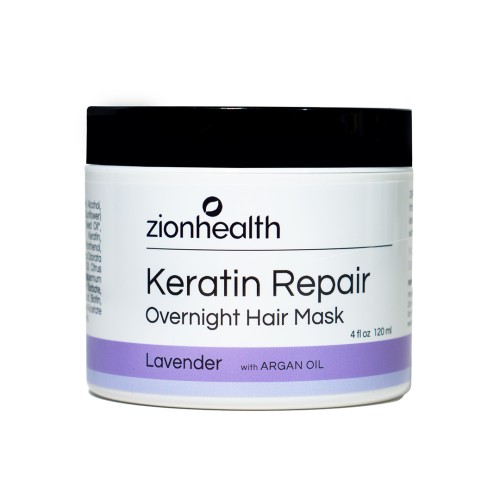 Keratin Hair Mask with Argan Oil - Natural Lavender 