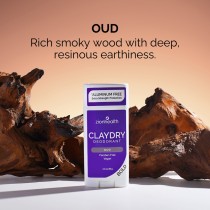 CLAYDRY™ BOLD Oud aluminum-free natural deodorant 2.8 oz