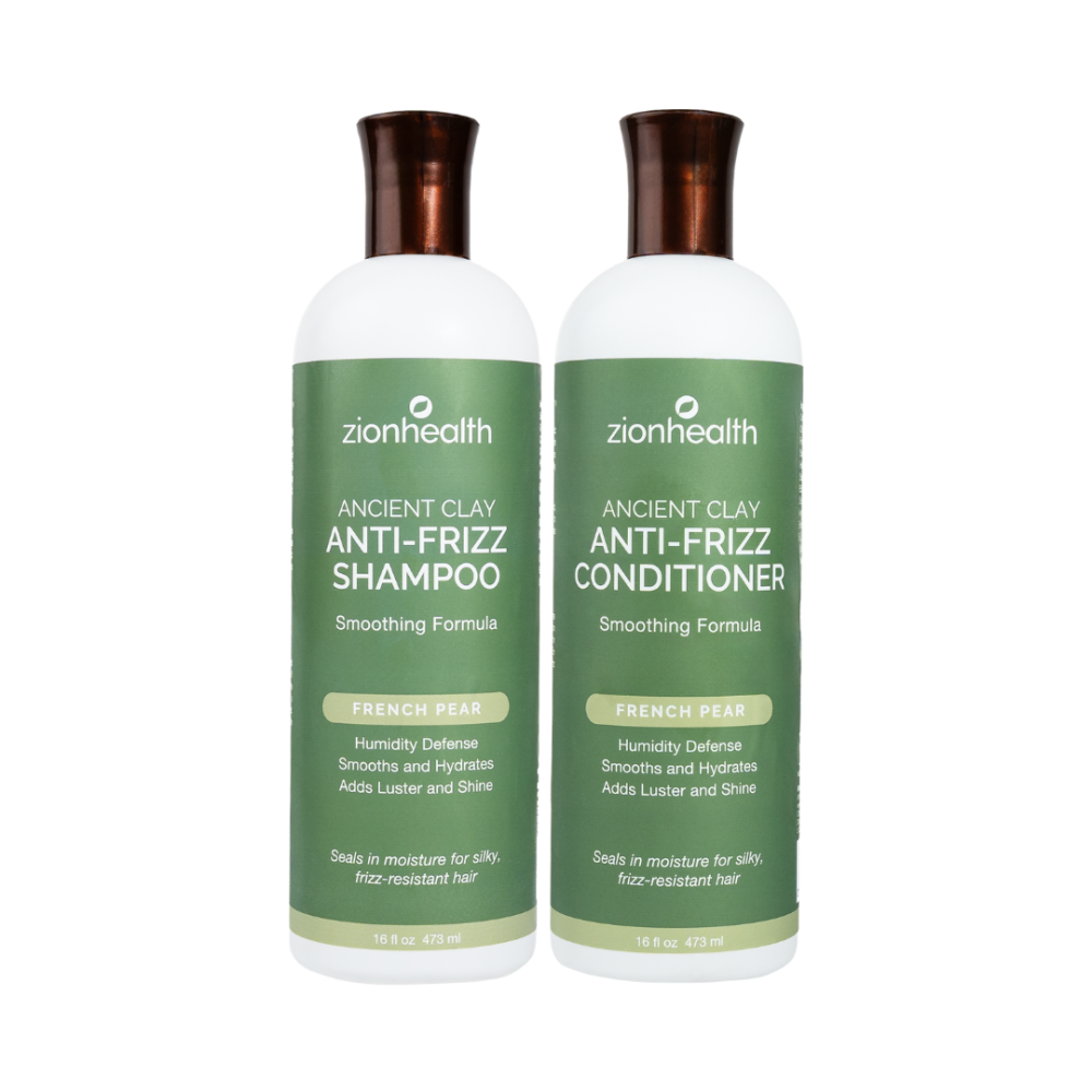 Adama Minerals Anti- Frizz Hair Care Package - Sweet Pear image