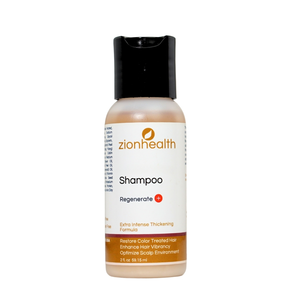 Zion Health Regenerate Plus + Extra Intense Thickening Shampoo 2oz Image