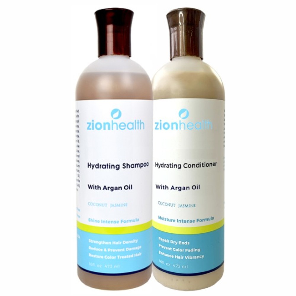 Adama Minerals Color Care Hair Care Package with Argan Oil - Coconut Jasmine image