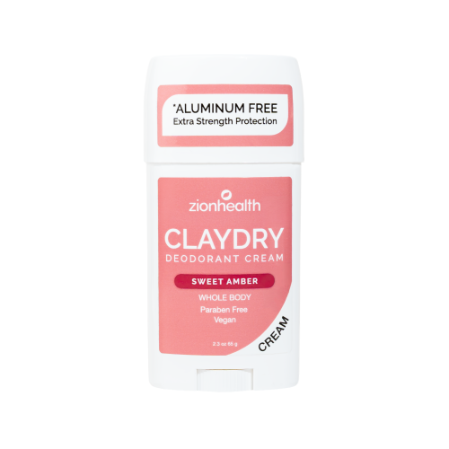 CLAYDRY™ CREAM Whole Body Deodorant - Sweet Amber