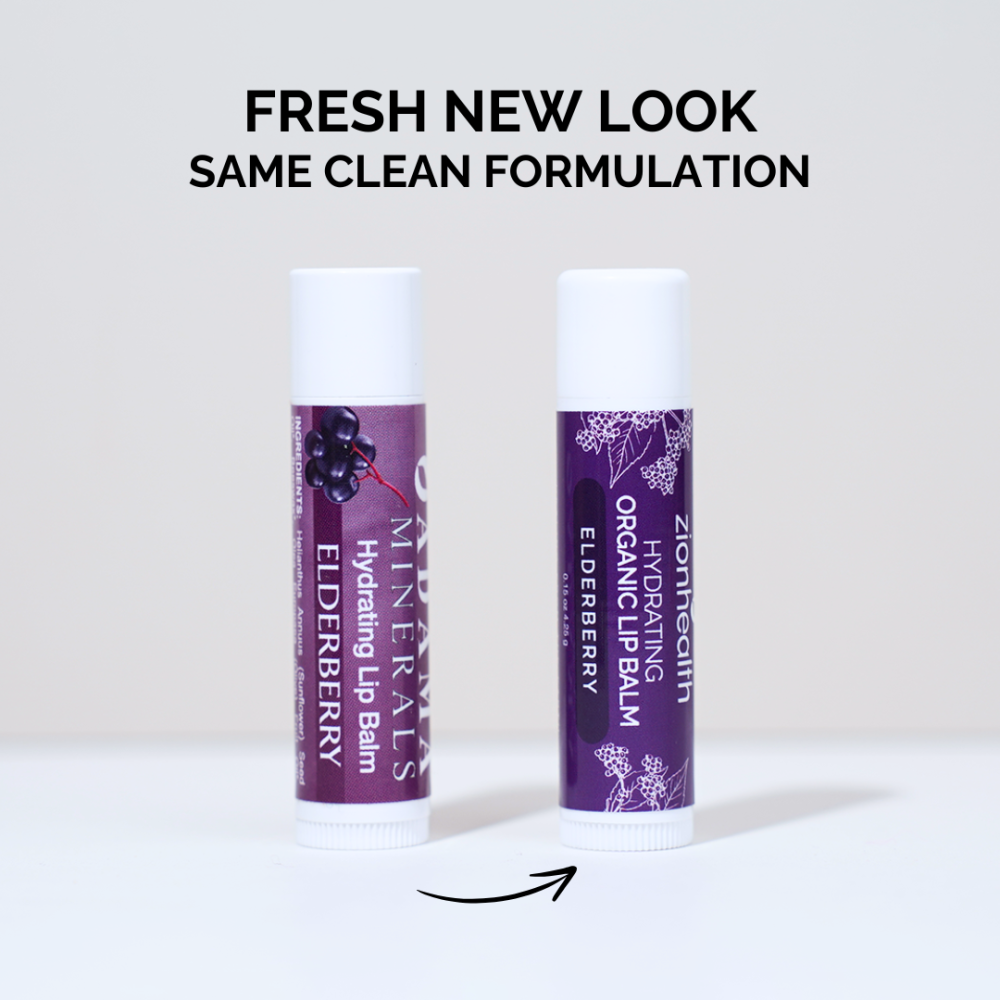 Adama Minerals Hydrating Lip Balm - Elderberry image