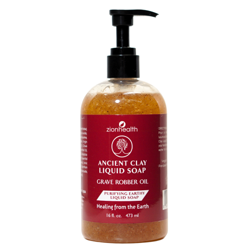 Ancient Clay Liquid Soap Grave Robber Oil 16oz