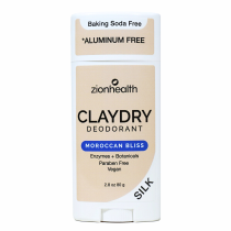 CLAYDRY™ SILK Moroccan Bliss baking soda-free aluminum-free natural deodorant 2.8 oz