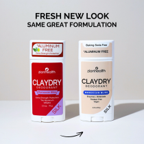 CLAYDRY™ SILK Moroccan Bliss baking soda-free aluminum-free natural deodorant 2.8 oz