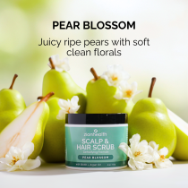 Deep Cleansing Scalp & Hair Scrub Pear Blossom with Sea Salt image