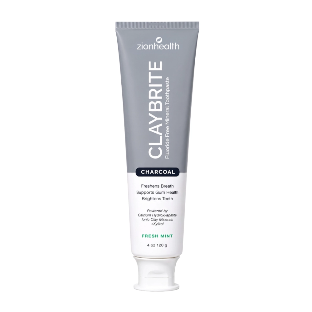 Claybrite Activated Charcoal Toothpaste - 4oz image