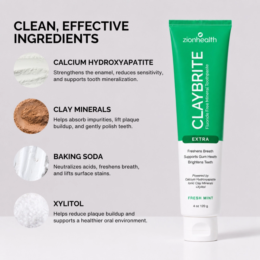 ClayBrite Extra Toothpaste 4oz image