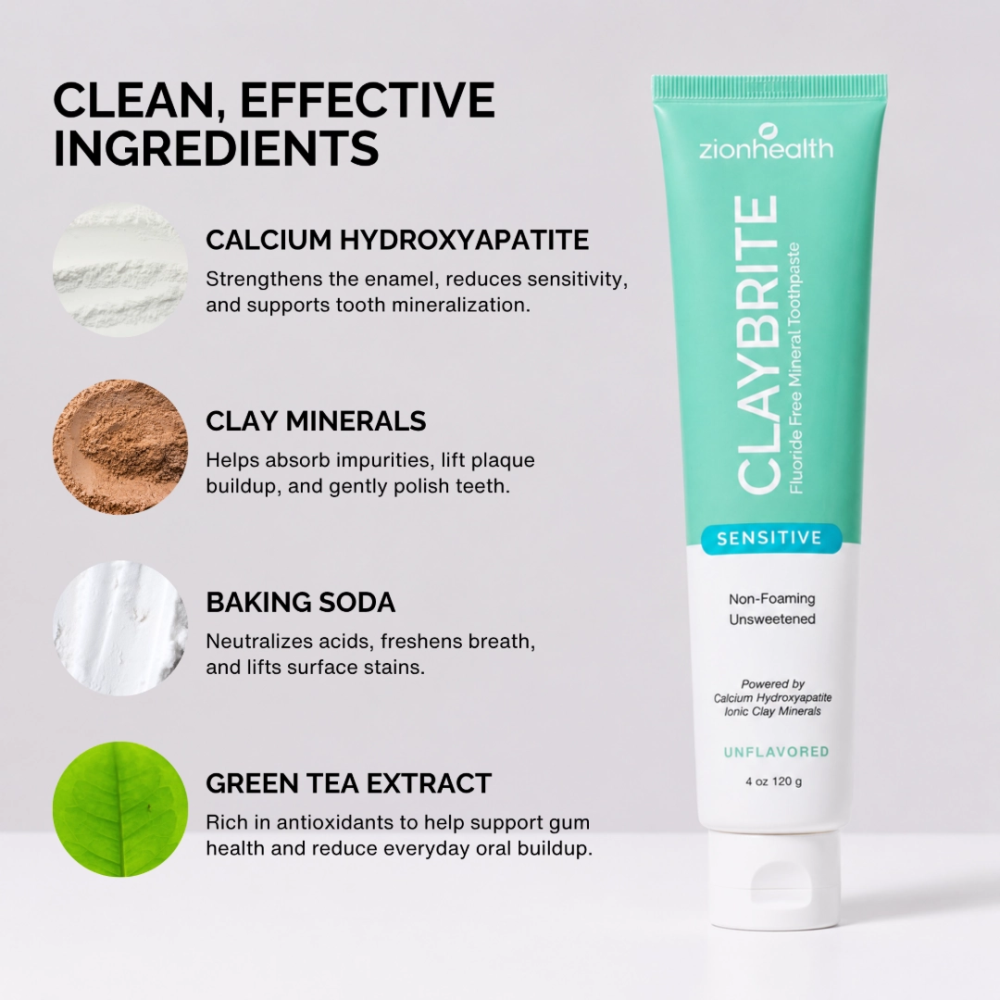 ClayBrite Sensitive Toothpaste image