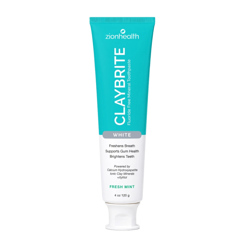 ClayBrite White Toothpaste. Non Fluoride. image