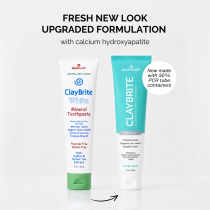ClayBrite White Toothpaste. Non Fluoride. image