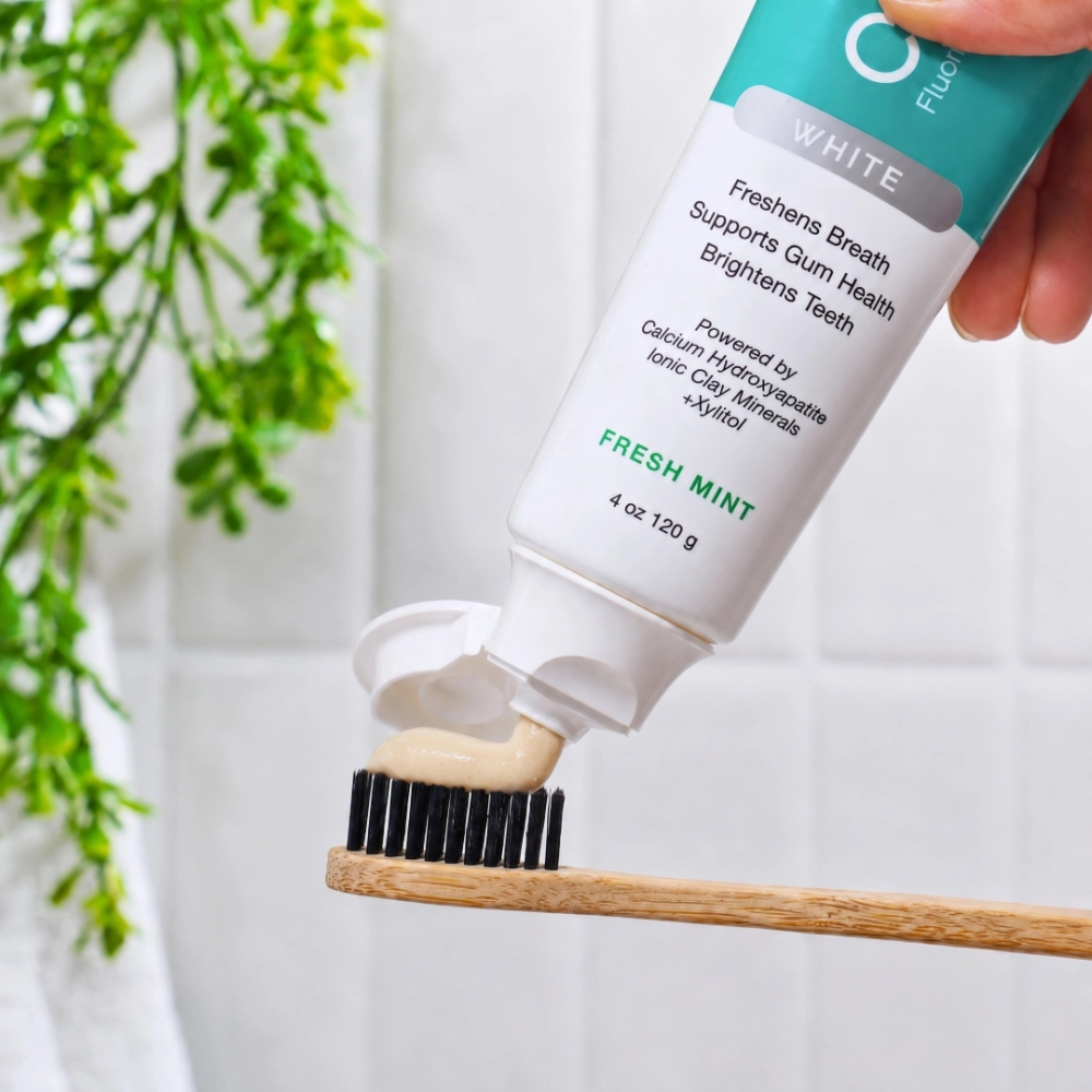 ClayBrite White Toothpaste. Non Fluoride. image