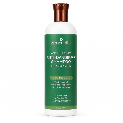 Zion Health Anti-Dandruff Shampoo 12oz