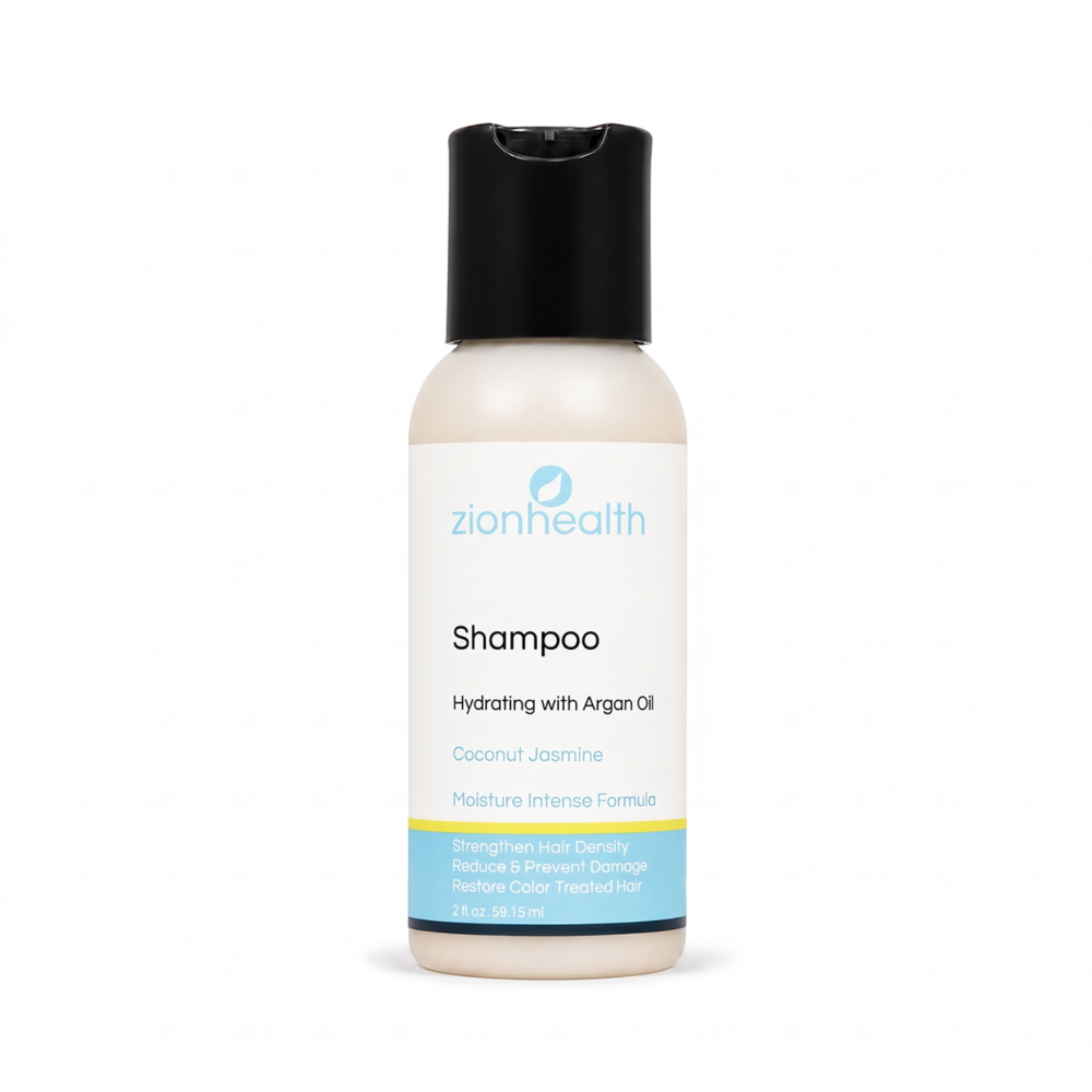 Adama Minerals Hydrating Color Care Shampoo with Argan Oil - Coconut Jasmine 2oz image