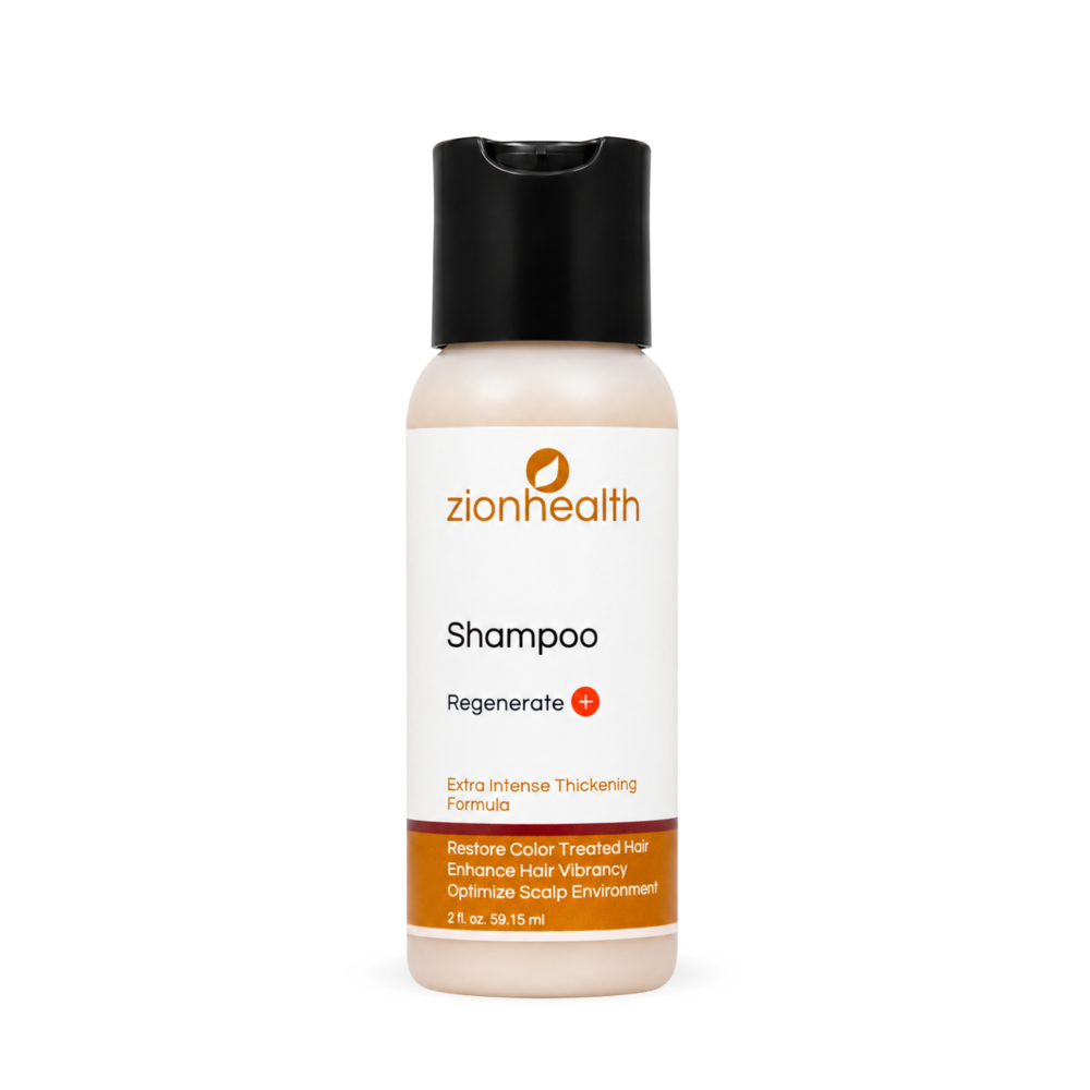 Zion Health Regenerate Plus + Extra Intense Thickening Shampoo 2oz Image