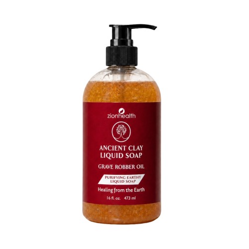 Ancient Clay Liquid Soap Grave Robber Oil 16oz