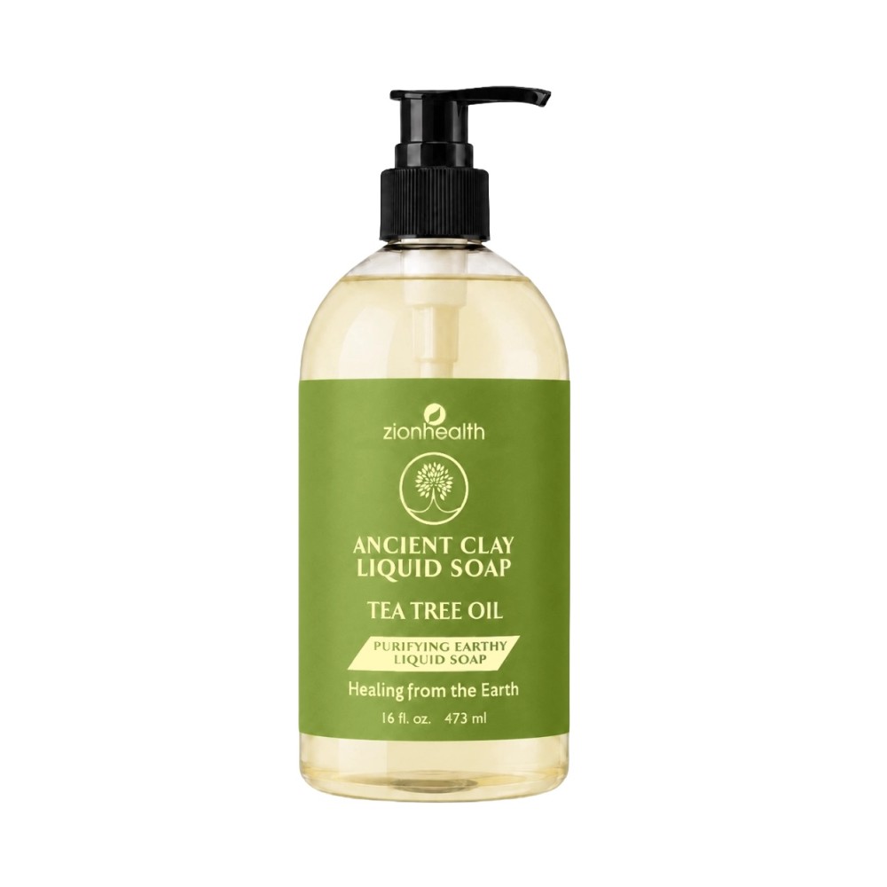 Ancient Clay Liquid Soap Tea Tree Oil 16oz image