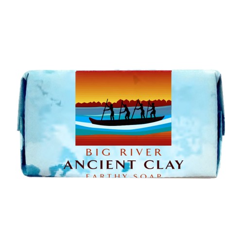 Ancient Clay Bar Soap  -  Big River 1 oz
