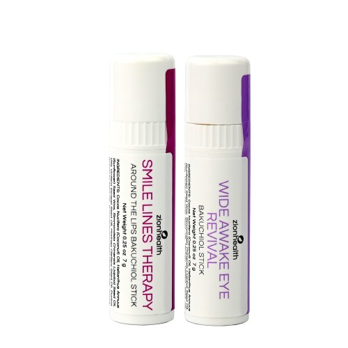 Zion Health  Wide Awake Eye Revival + Smile Lines Therapy Sticks Bundle