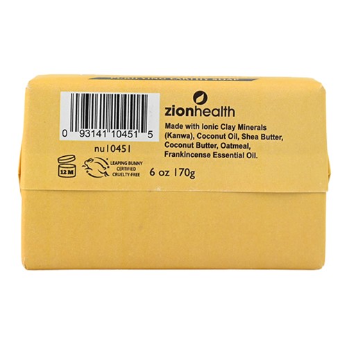 Ancient Clay Bar Soap  -  Frankincense 6oz.