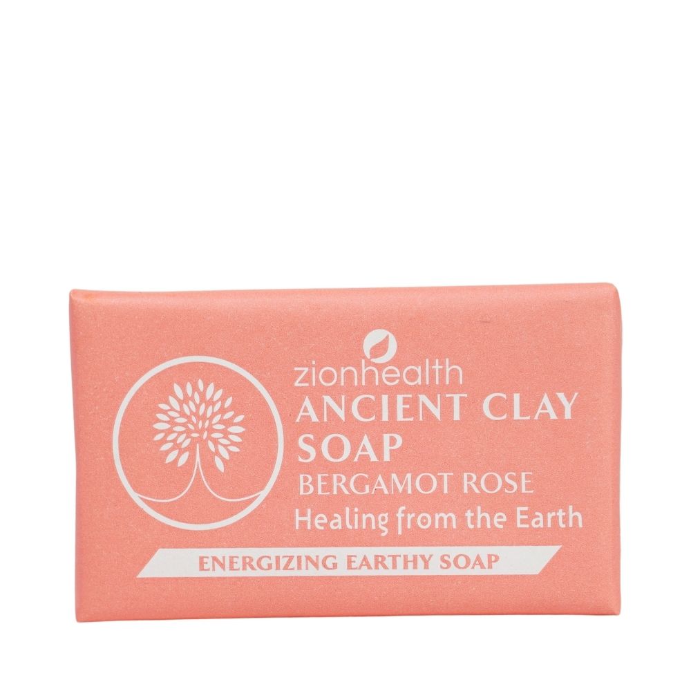 Ancient Clay Vegan Soap - Bergamot Rose 6oz image