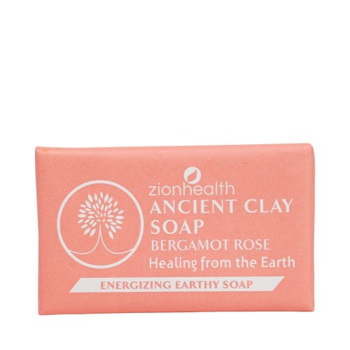 Ancient Clay Bar Soap - Bergamot Rose 6oz